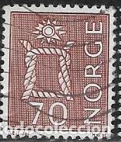 Sellos: NORUEGA YVERT 524A - Foto 1