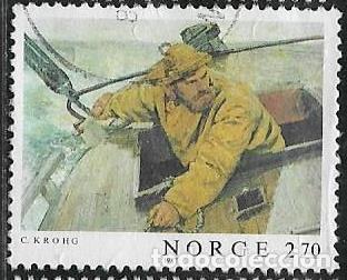 Sellos: NORUEGA YVERT 931 - Foto 1