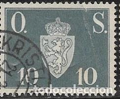 Sellos: NORUEGA SERVICIOS YVERT 61 - Foto 1