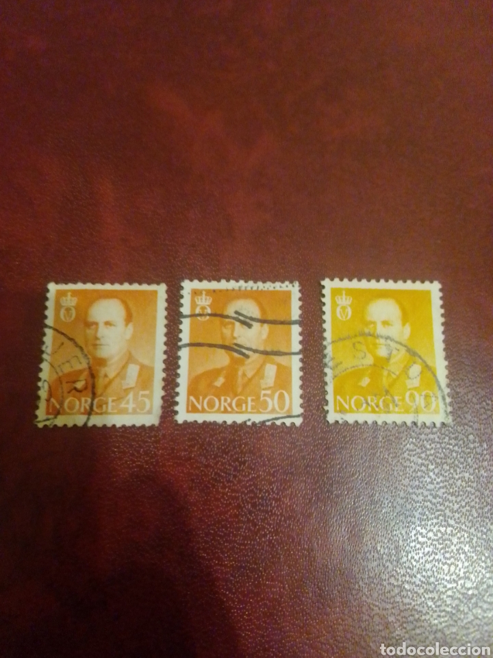 Sellos: Noruega Olav V - Foto 1