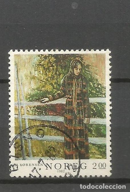 Sellos: NORUEGA YVERT NUM. 824 USADO - Foto 1
