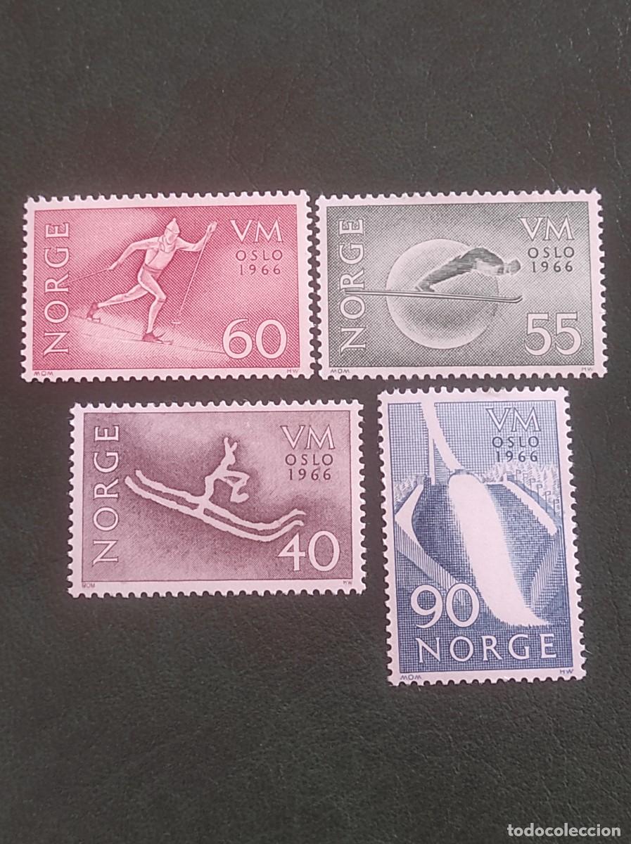 Sellos: 1966 Noruega** - Foto 1