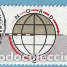 Sellos: SELLO USADO DE NORUEGA 1988, YT 948