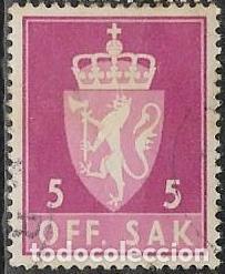 Sellos: NORUEGA SERVICIOS YVERT 67 - Foto 1