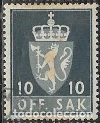 Sellos: NORUEGA SERVICIOS YVERT 110 - Foto 1