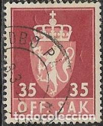 Sellos: NORUEGA SERVICIOS YVERT 74 - Foto 1