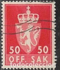 Sellos: NORUEGA SERVICIOS YVERT 79 - Foto 1