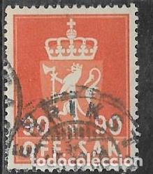 Sellos: NORUEGA SERVICIOS YVERT 86 - Foto 1