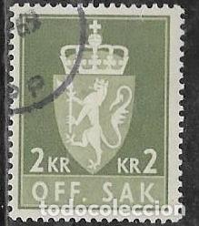 Sellos: NORUEGA SERVICIOS YVERT 88 - Foto 1