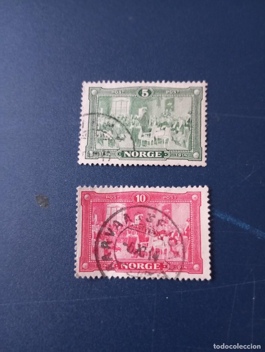 Sellos: NORUEGA, 1914, CENTENARIO DE LA INDEPENDENCIA - Foto 1