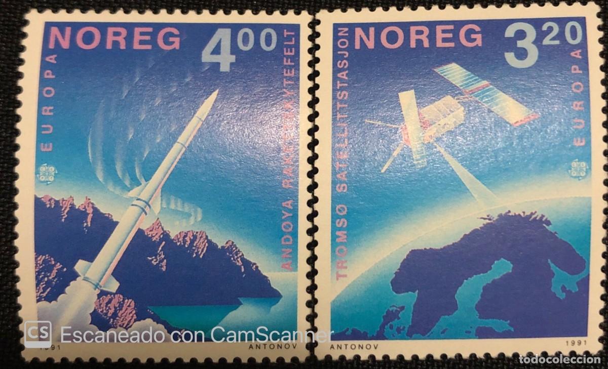 Sellos: SMI) 1991. Norway. Outer Space. Mnh. - Foto 1