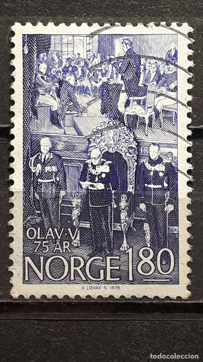 Sellos: NORUEGA. A&Ntilde;O 1978. &deg;. YVERT 730 - Foto 1