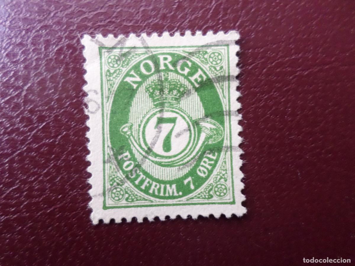 Sellos: .noruega, 1921, Yvert 92A - Foto 1
