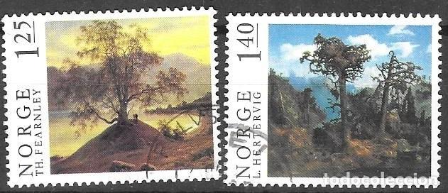 Selos: SELLOS USADOS DE NORUEGA 1976, YT 688/ 89