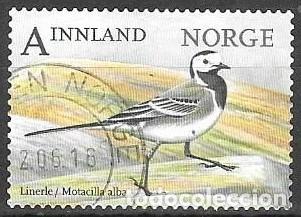 Sellos: SELLO USADO DE NORUEGA 2015, YT 1835