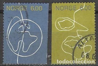 Sellos: SELLOS USADOS DE NORUEGA 2004, YT 1431/ 32