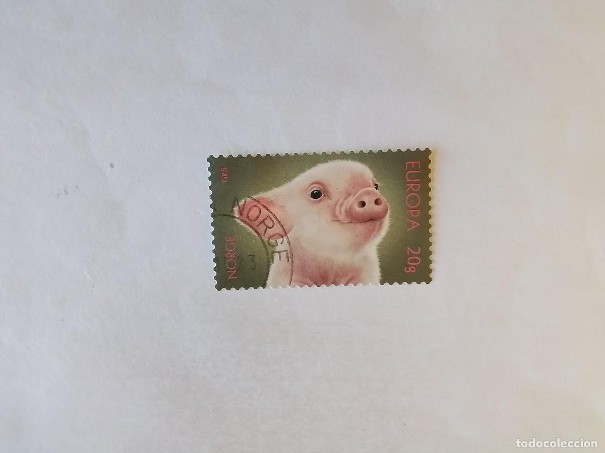 Sellos: A&Ntilde;O 2023 NORUEGA SELLO USADO