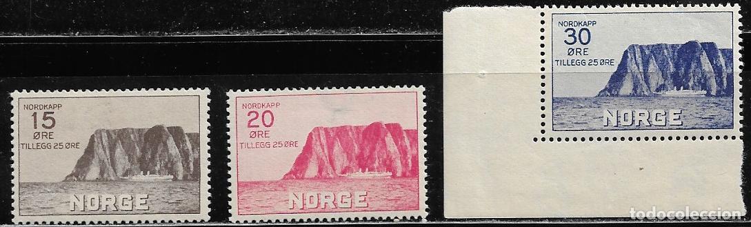 Sellos: NORUEGA 1930, Ivert 151/53 - CABO VERDE. MNH.