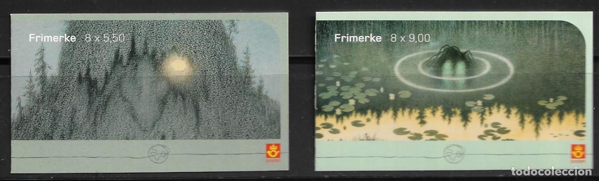 Sellos: NORUEGA 2003, CARNETS Ivert 1406/07 - CUENTOS. MNH.
