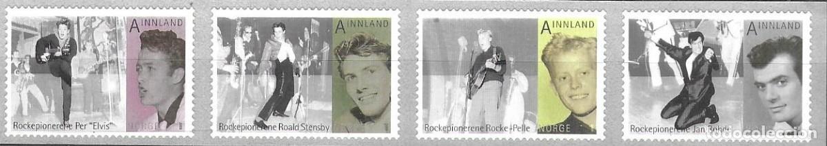 Sellos: SELLOS** DE NORUEGA 2009, YT 1637/ 40