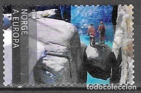 Sellos: SELLO USADO DE NORUEGA 2008, YT 1595