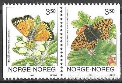Sellos: SELLOS** DE NORUEGA 1994, YT 1107a