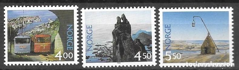 Sellos: SELLOS** DE NORUEGA 1994, YT 1113/ 15