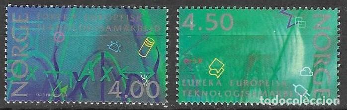 Sellos: SELLOS** DE NORUEGA 1994, YT 1116/ 17