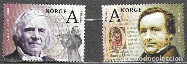 Sellos: SELLOS USADOS DE NORUEGA 2010, YT 1653/ 54