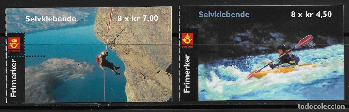 Sellos: NORUEGA 2001, CARNETS Ivert 1332/33 . MNH.