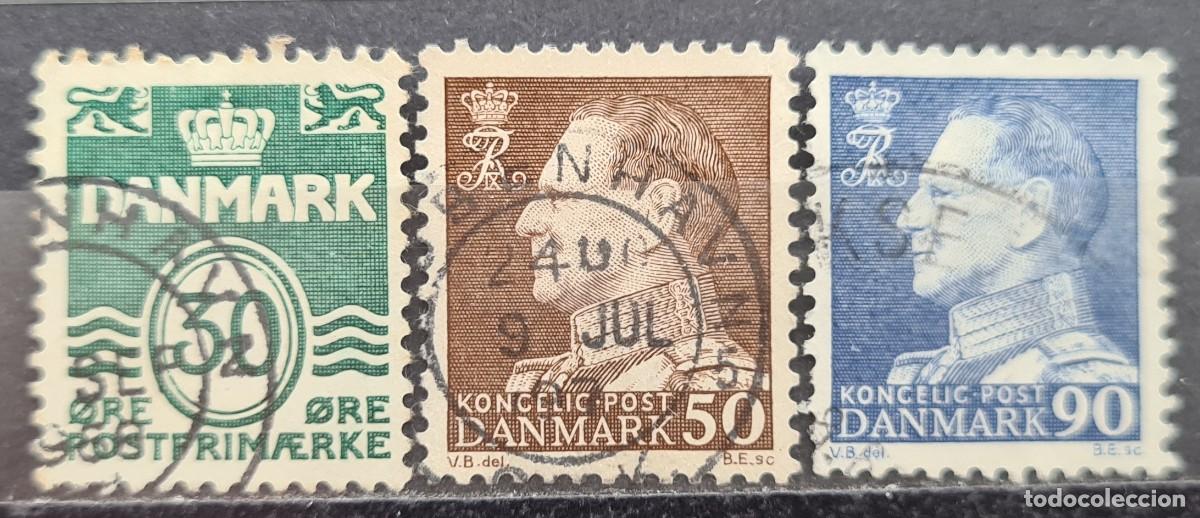 Stamps: Serie de sellos usados de Dinamarca 1967-70