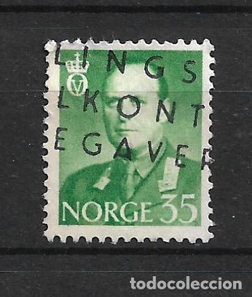 Sellos: noruega 1962 sello usado - 19/24