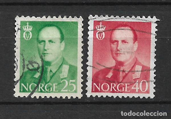 Sellos: noruega 1958 sellos usado - 19/24