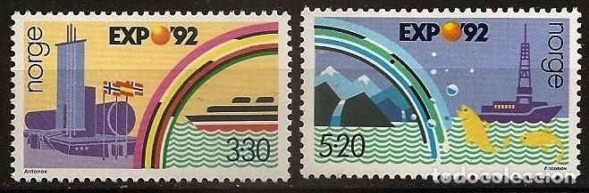 Sellos: SELLOS** NORUEGA 1992, YT 1051/ 52