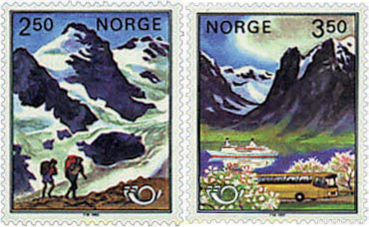 Sellos: 68396 MNH NORUEGA 1983 NORDEN 83. TURISMO EN ESCANDINAVIA