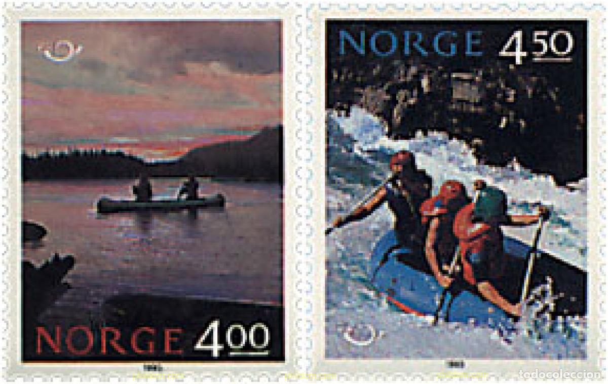 Sellos: 68423 MNH NORUEGA 1993 NORDEN 93. TURISMO