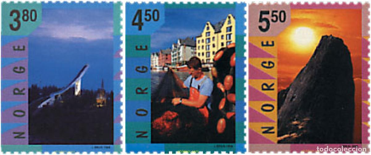 Sellos: 80472 MNH NORUEGA 1998 TURISMO