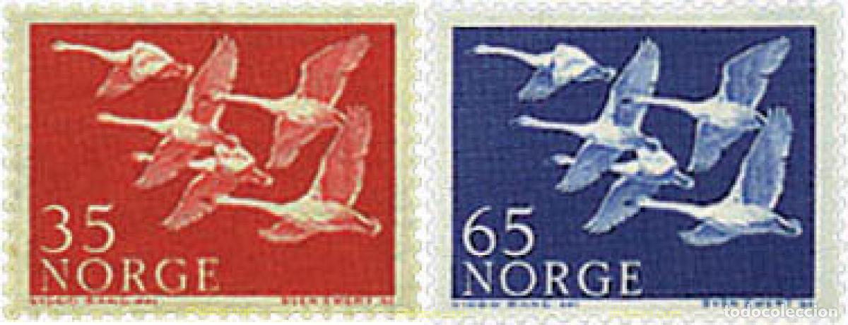 Sellos: 67949 MNH NORUEGA 1956 DIA DE LOS PAISES NORDICOS