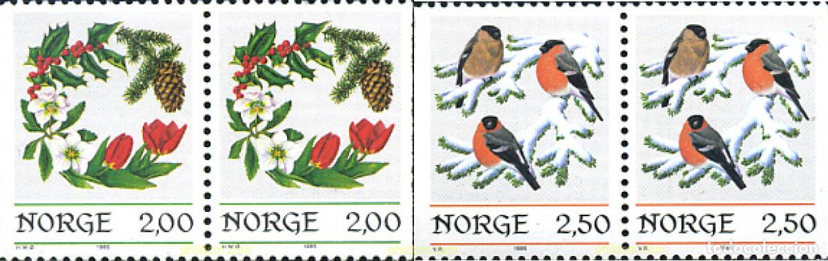 Sellos: 228793 MNH NORUEGA 1985 NAVIDAD