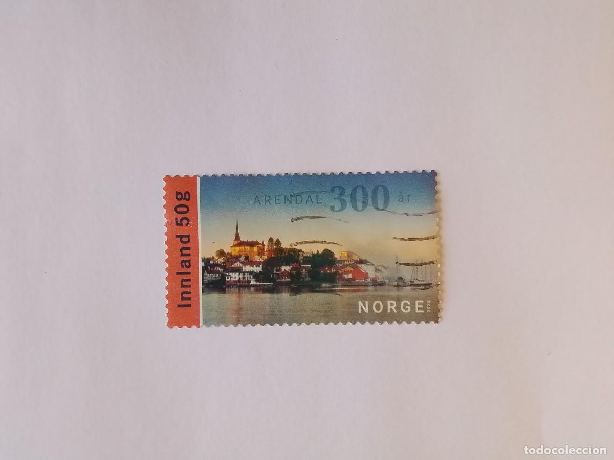 Sellos: A&Ntilde;O 2023 NORUEGA SELLO USADO