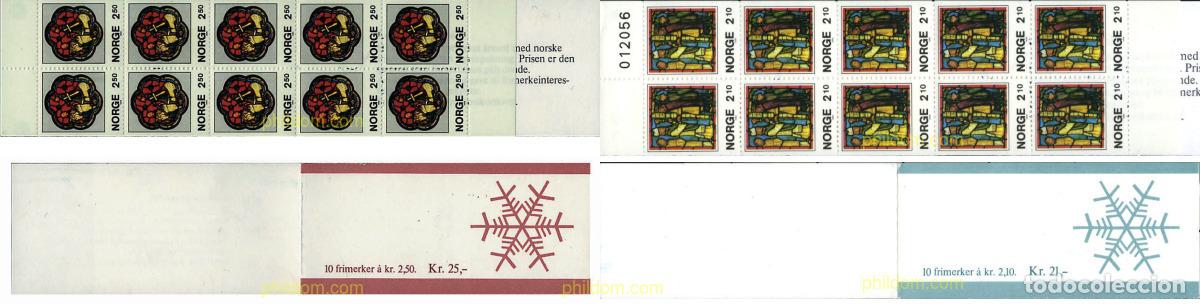 Sellos: 3222 MNH NORUEGA 1986 NAVIDAD. ROSETON DE LA CATEDRAL DE NIDAROS.