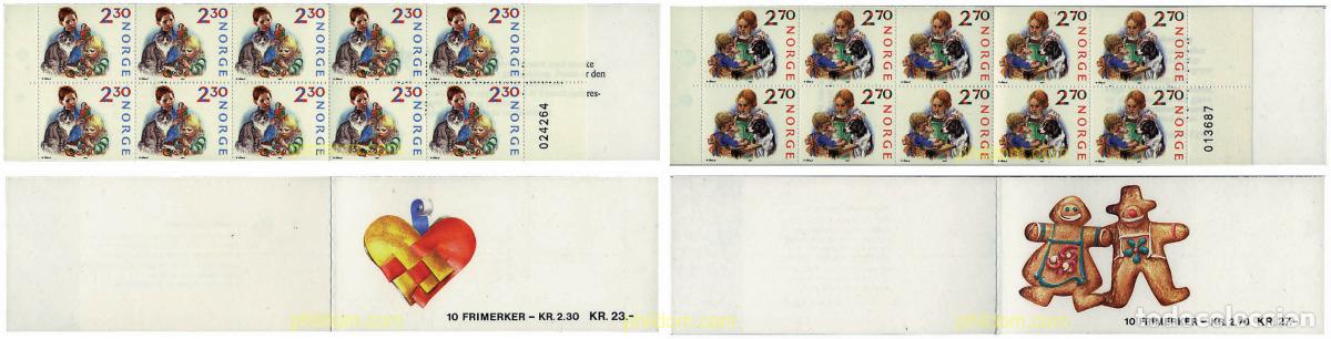 Sellos: 2976 MNH NORUEGA 1987 NAVIDAD