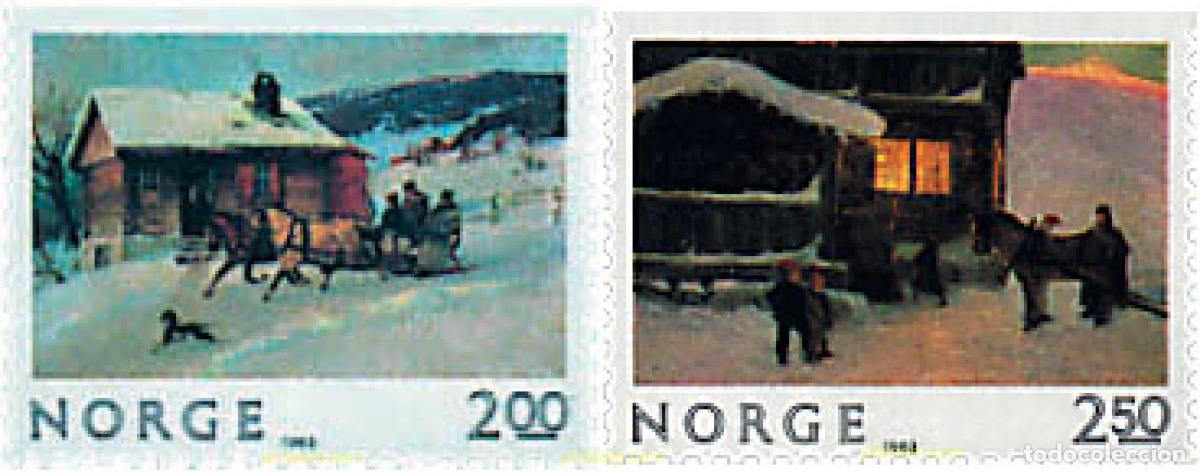 Sellos: 49762 MNH NORUEGA 1983 NAVIDAD