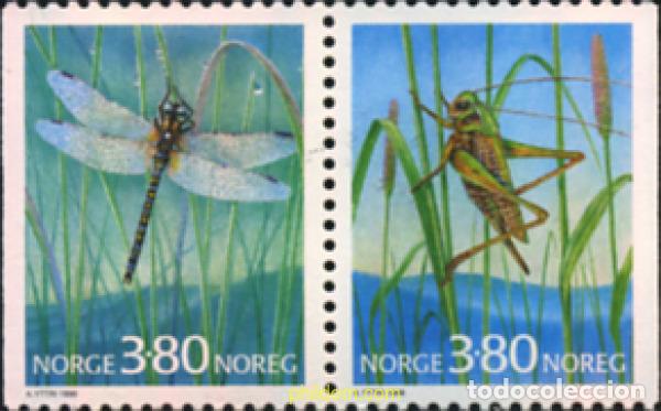 Sellos: 25022 MNH NORUEGA 1998 INSECTOS