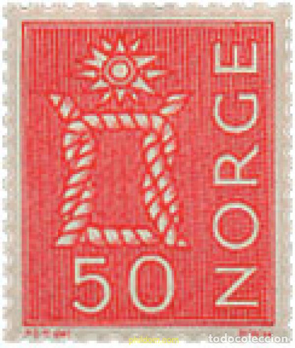 Sellos: 672960 MNH NORUEGA 1962 NUDOS MARINOS