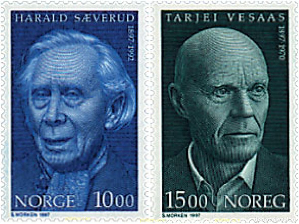 Sellos: 51112 MNH NORUEGA 1997 ANIVERSARIOS