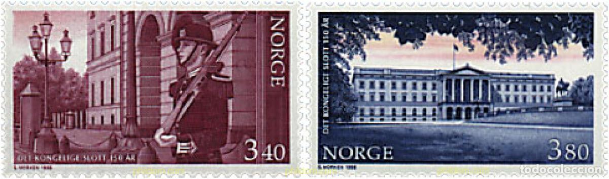 Sellos: 35271 MNH NORUEGA 1998 150 ANIVERSARIO DEL PALACIO REAL