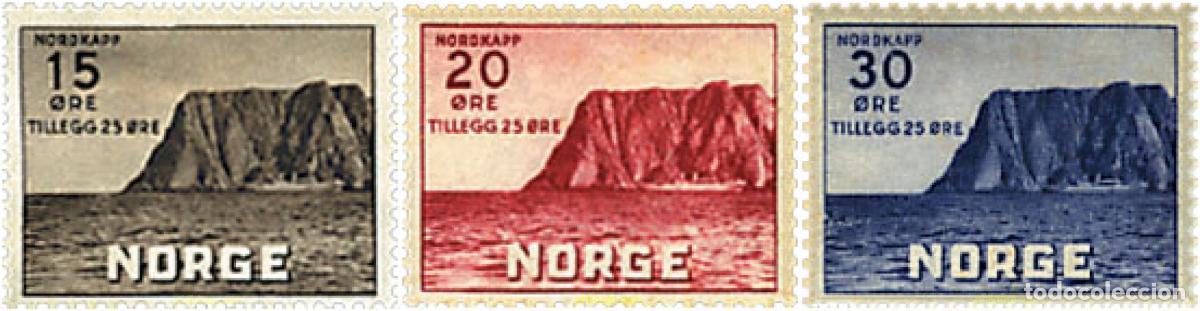 Sellos: 348220 HINGED NORUEGA 1930 CABO NORTE