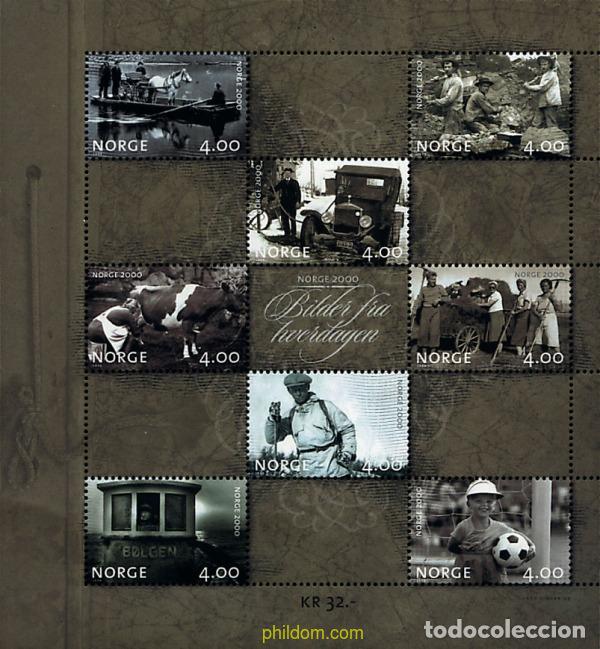 Sellos: 61239 MNH NORUEGA 1999 SERIE DEL MILENARIO