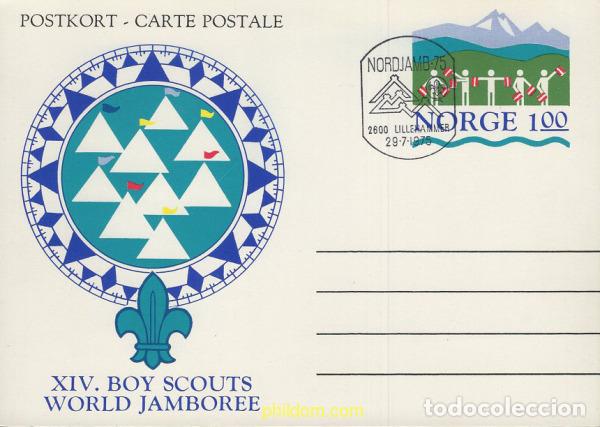 Sellos: 663820 MNH NORUEGA 1975 JAMBOREE MUNDIAL EN LILLEHAMMER